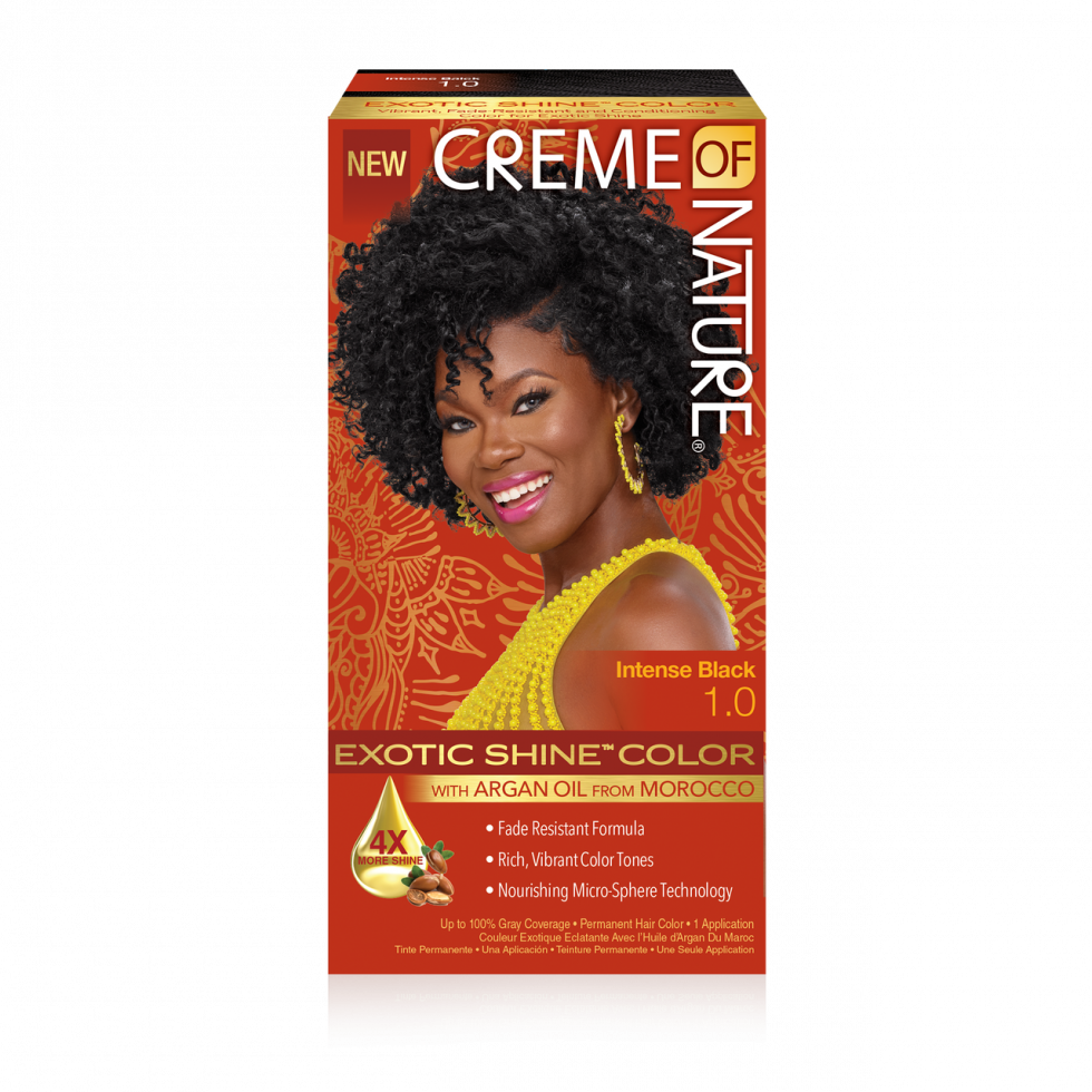 Exotic Shine Colour with Argan Oil - 1.00 Intense Black