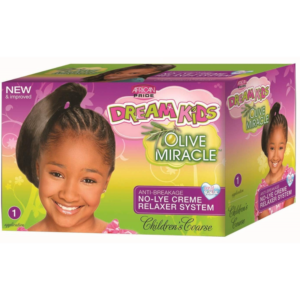 Dream Kids Anti-Breakage No-Lye Creme Relaxer, Coarse