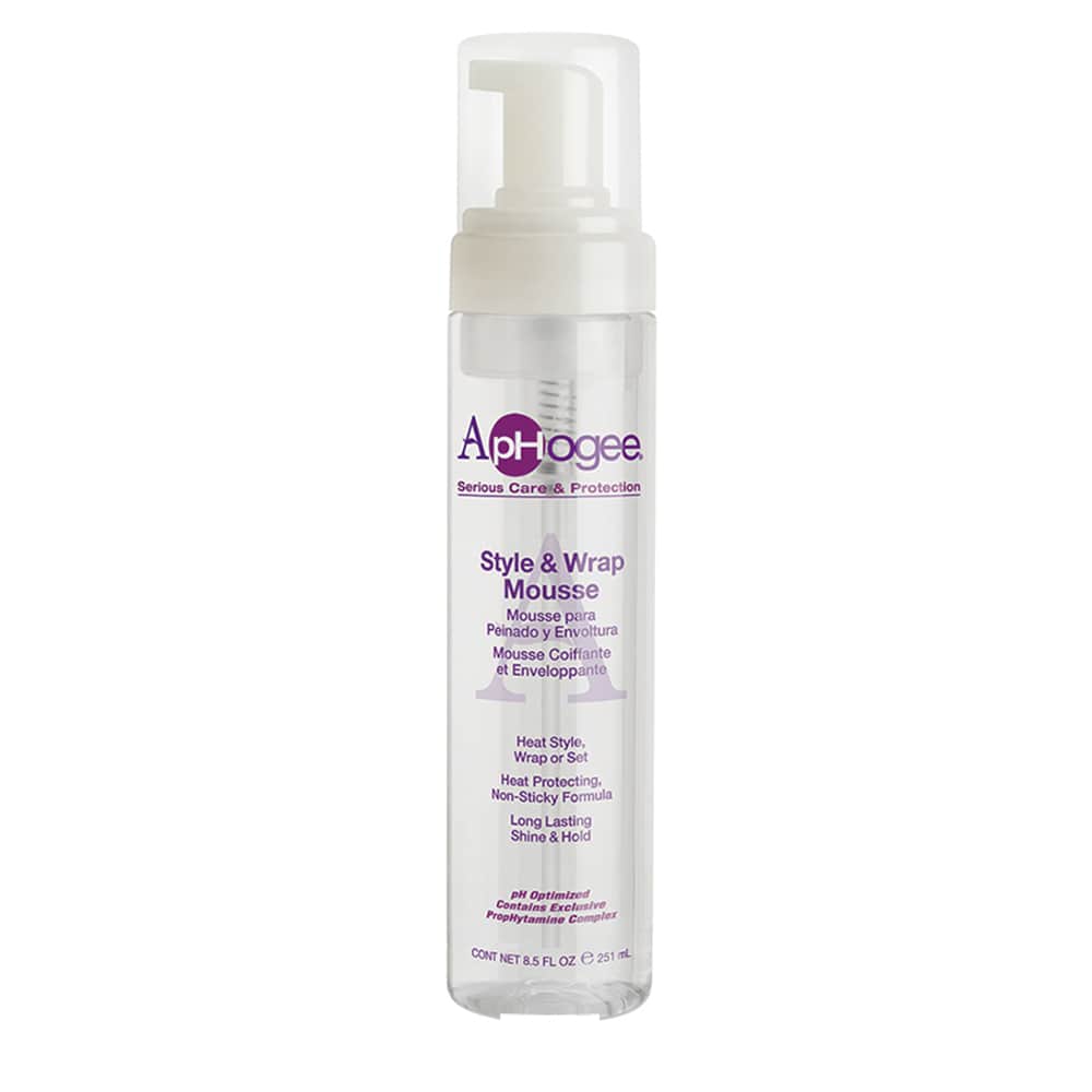 Aphogee Style & Wrap Mousse 251ml