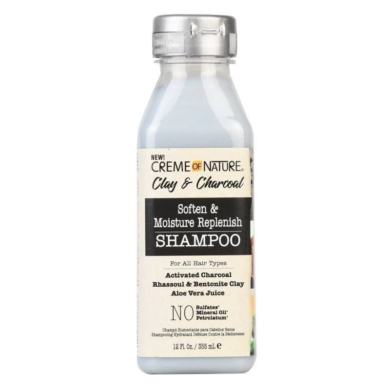 Clay & Charcoal Soft & Moisture Replenish Shampoo 355ml