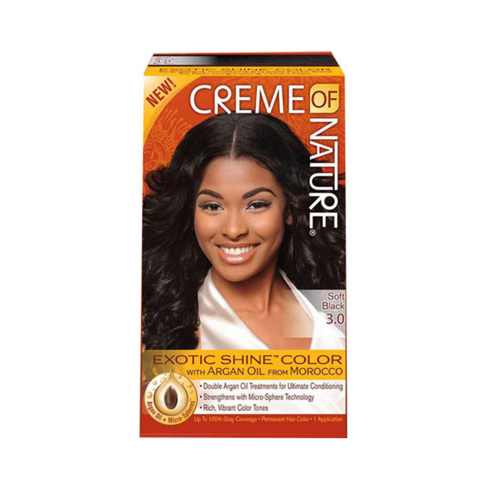 Exotic Shine Colour with Argan Oil - 3.00 Soft Black