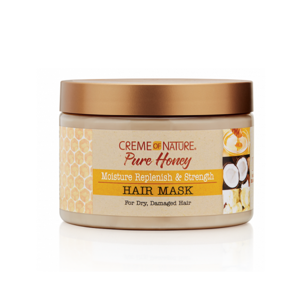 Pure Honey Moisture Replenish & Strength Hair Mask 355ml
