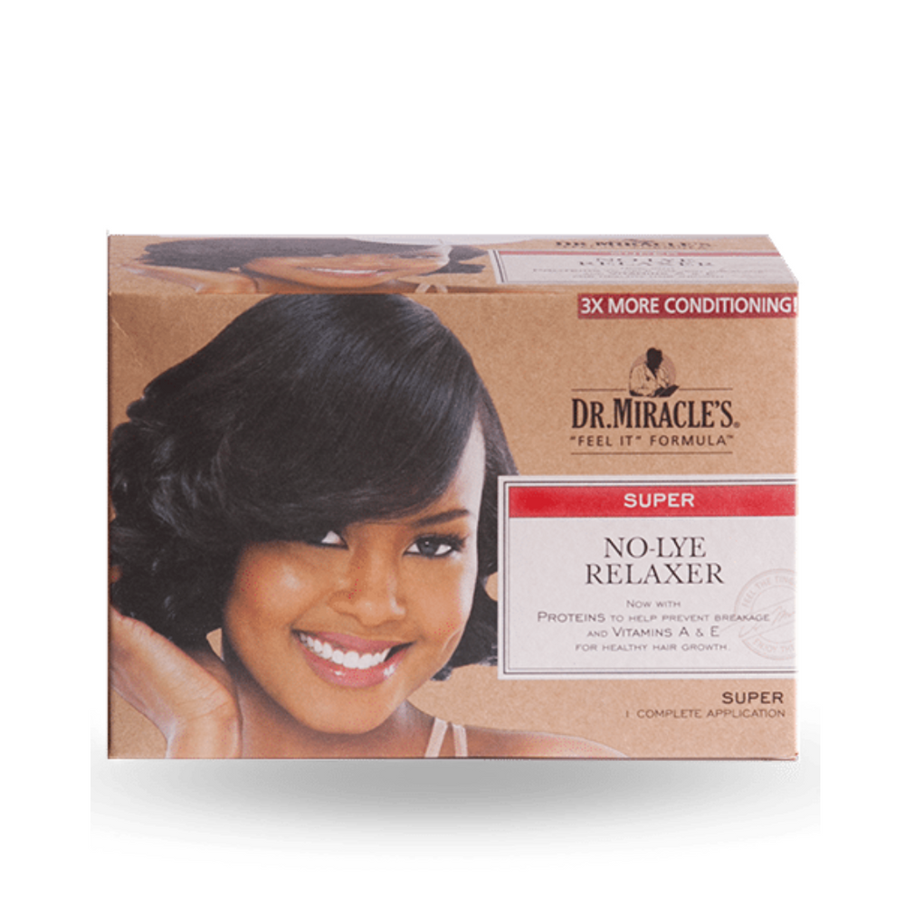 No-Lye Relaxer Kit Super