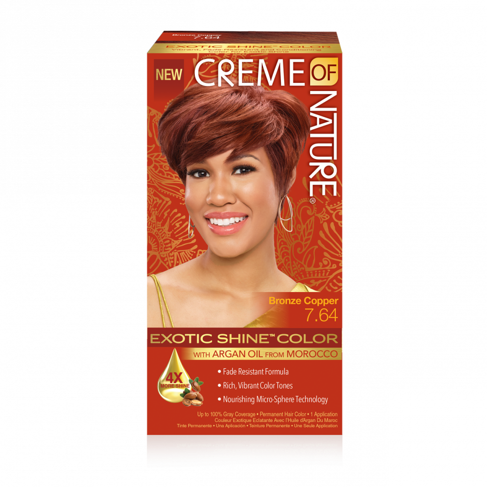Exotic Shine Colour with Argan Oil - 7.64 Bronze Copper
