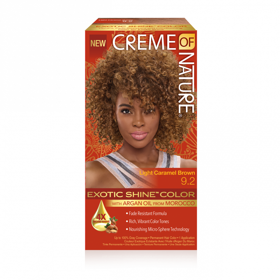 Exotic Shine Colour with Argan Oil - 9.2 Light Caramel Brown