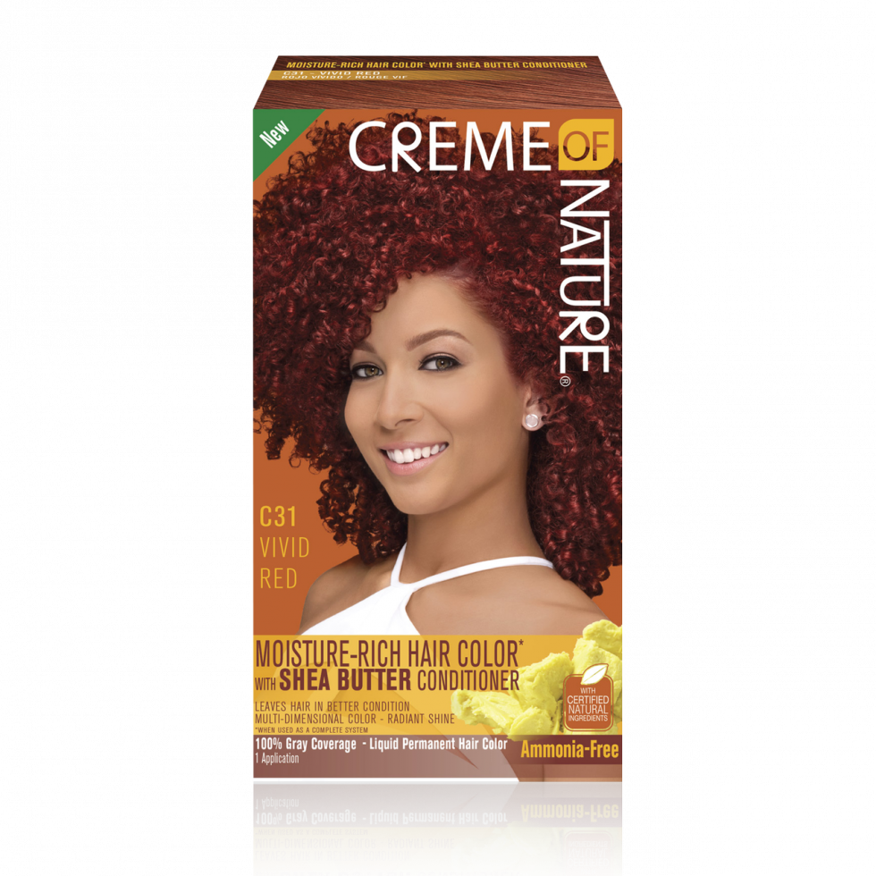 Moisture-Rich Hair Color with Shea Butter Conditioner - C31 Vivid Red