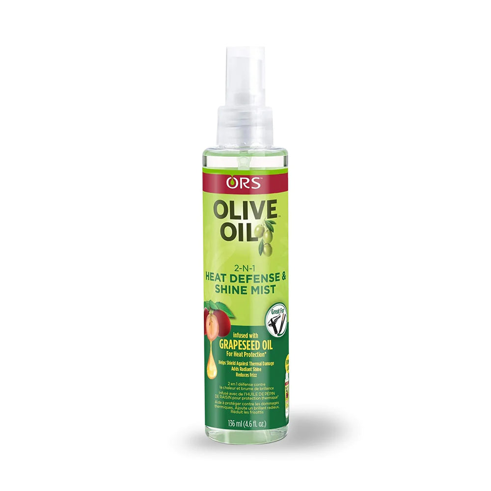 Olive Oil 2-N-1 Shine Mist & Heat Defense with Grapeseed Oil 136 ml