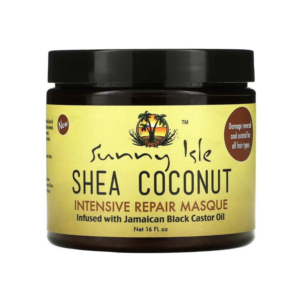 Shea Coconut Repair Masque Infused with Jamaican Black Castor Oil 16oz