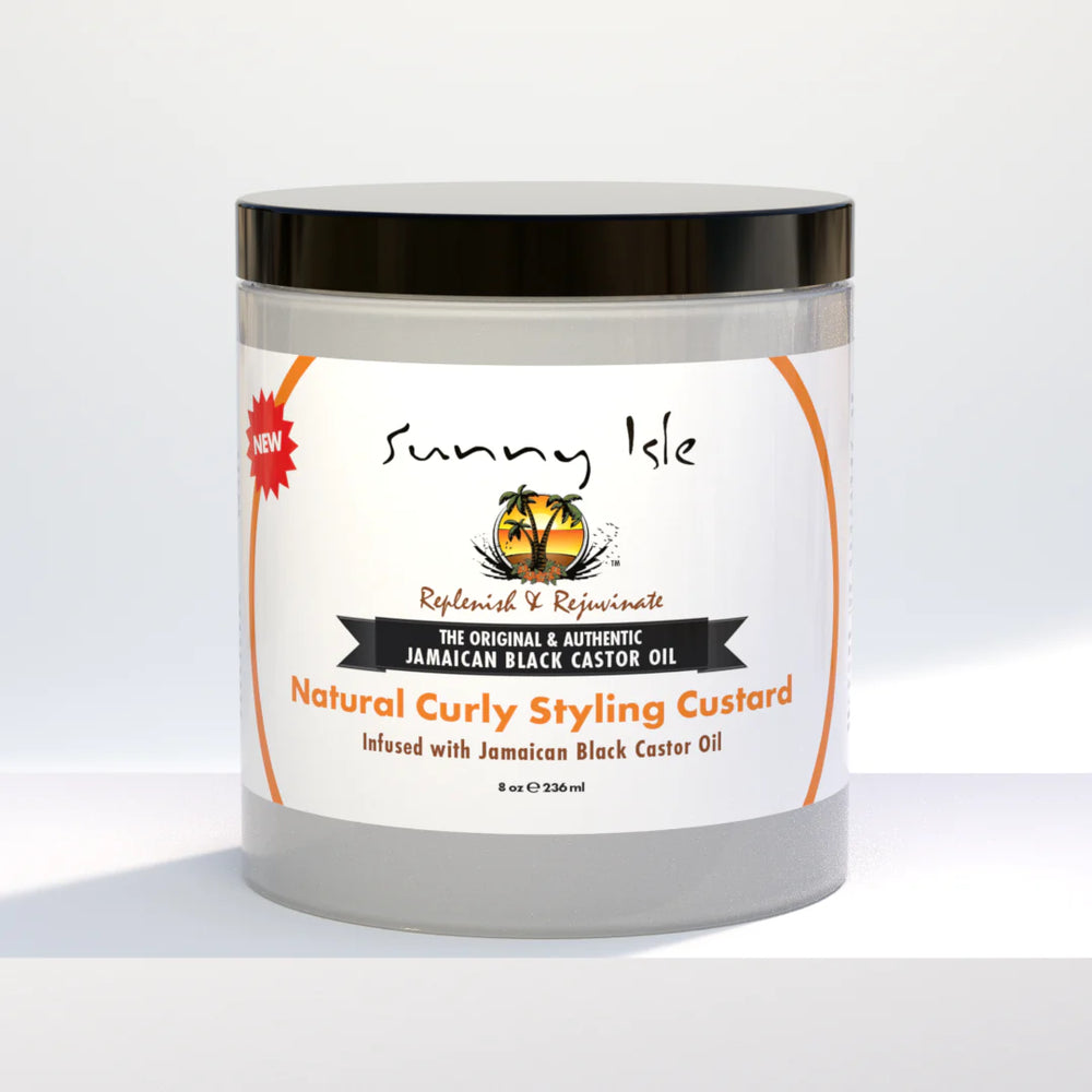 Jamaican Black Castor Oil Curly Custard 236ml