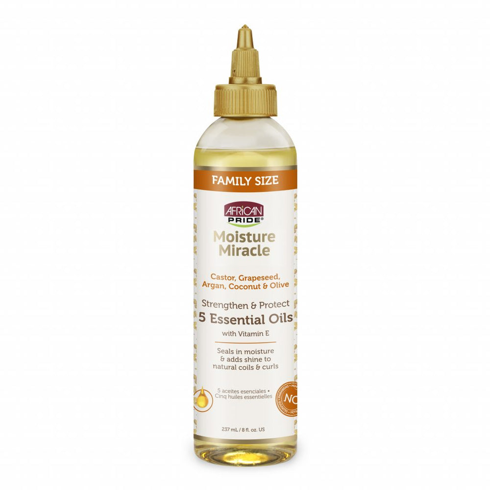 5 Essential Oils 118ml - Grapeseed, Caster, Argan, Coconut & Olive