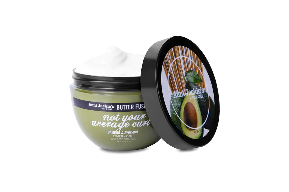 Butter Fusions Not Your Average Bamboo & Avocado Curl Protein Masque 237ml