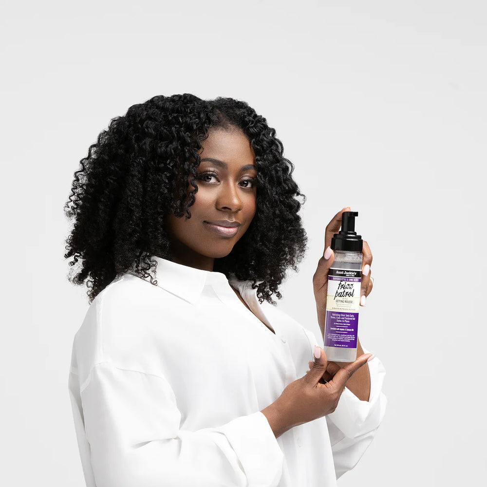 Frizz Patrol Grapeseed Setting Mousse 244ml
