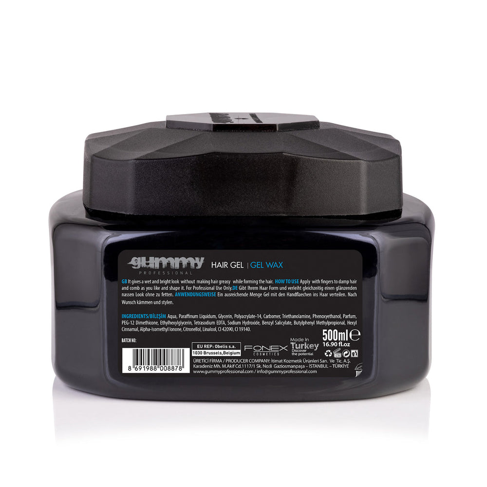 Hair Gel Wax Blue 500ml