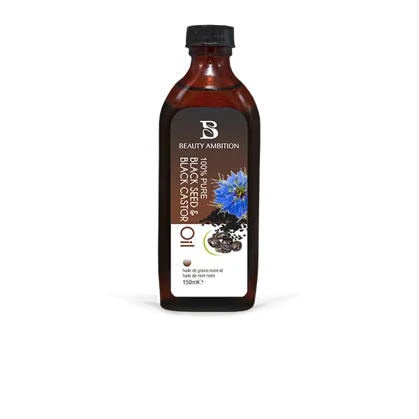 100% Pure Black Seed & Black Castor Oil 150ml