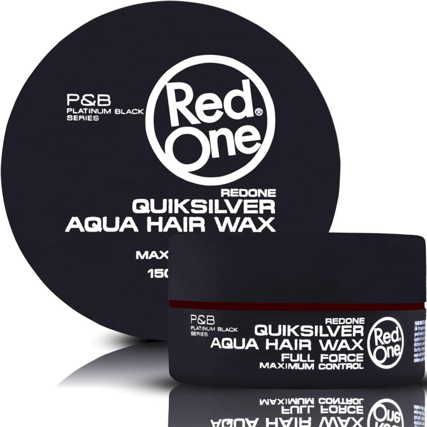 Hair Styling Aqua Hair Gel Wax QuikGray Silver 150ml