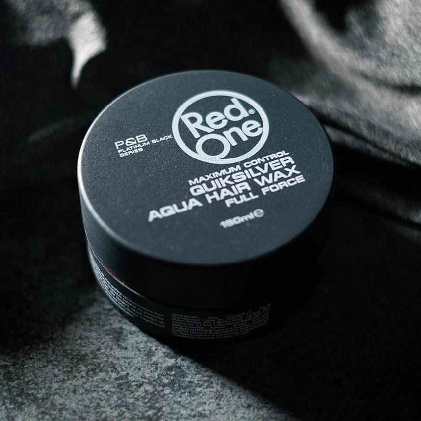 Hair Styling Aqua Hair Gel Wax QuikGray Silver 150ml