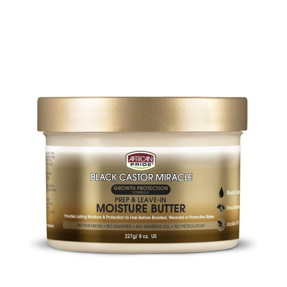 Black Castor Miracle Prep Moisture Butter 227g