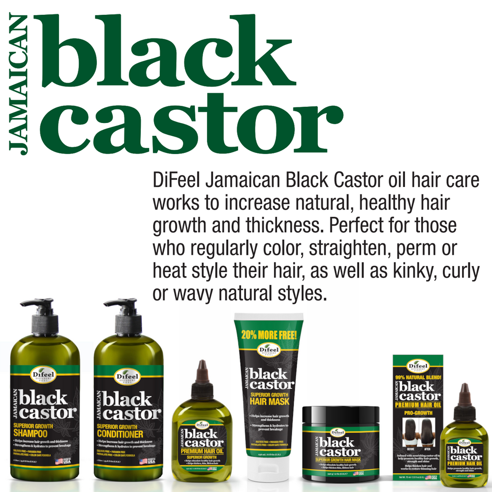 Premium Natural Jamaican Black Castor Hair Oil 75ml