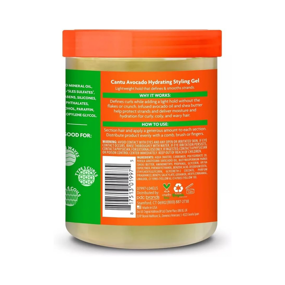 Avocado Hydrating Styling Gel 547ml