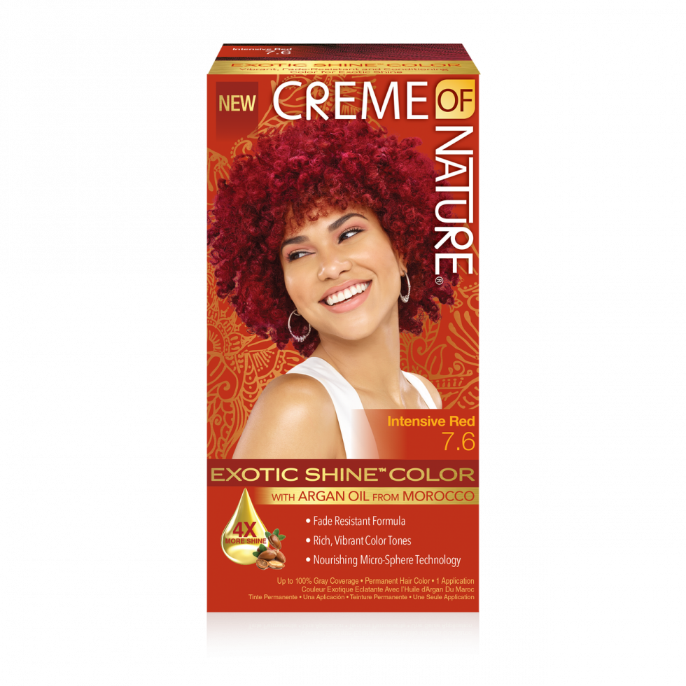 Exotic Shine Colour with Argan Oil - 7.6 Intensive Red