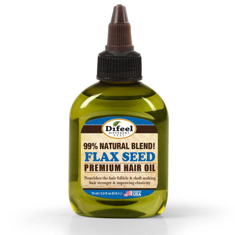 Premium Natural Flax Seed Hair Oil 75ml