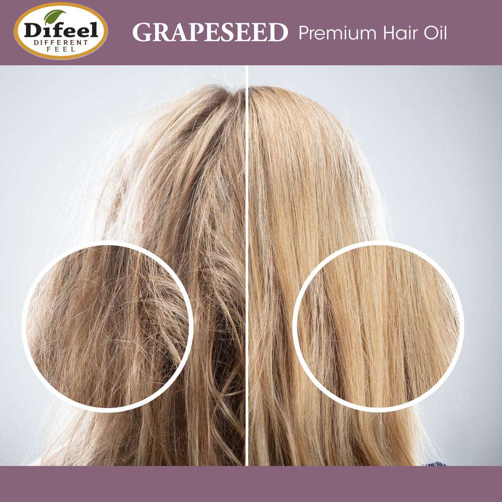 Premium Natural Grapeseed Hair Oil 75ml
