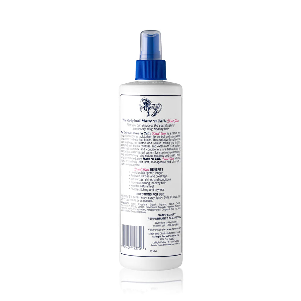 Mane 'n Tail Braid Sheen Control Spray 355ml