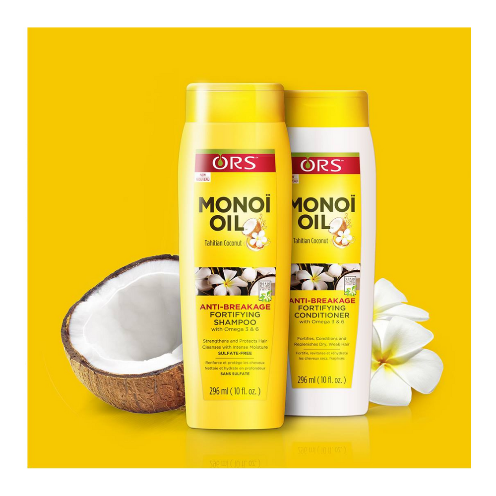 Monoi Oil Tahitian Coconut Anti Breakage Fortifying Shampoo 296ml