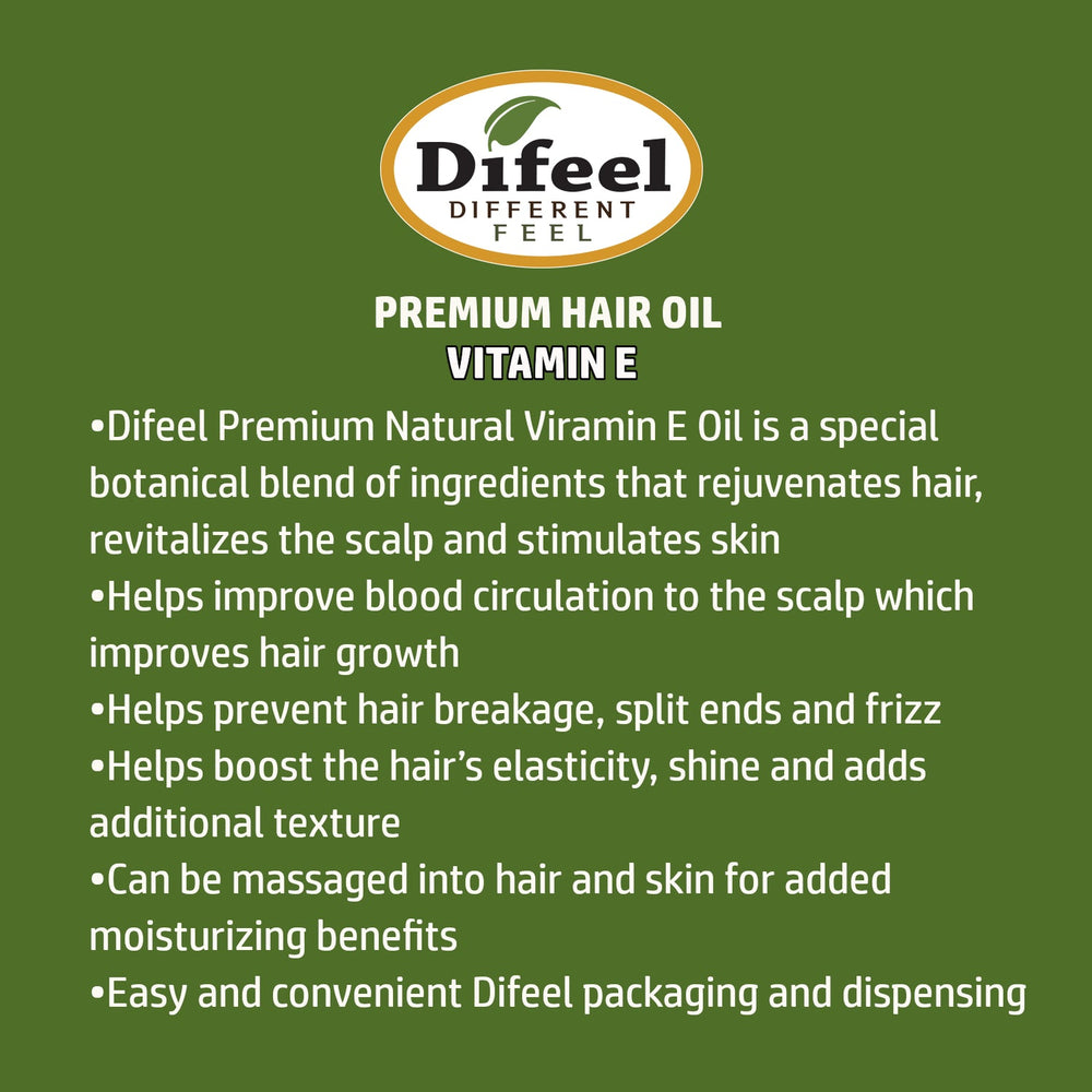 Premium Natural Vitamin E Hair Oil 75ml