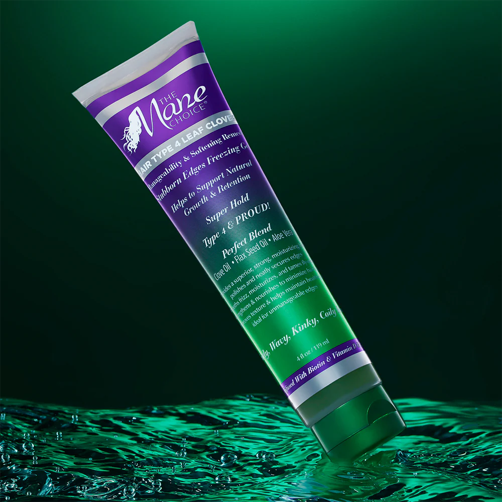 Hair Type 4 Leaf Clover Stubborn Edges Freezing Gel 119ml