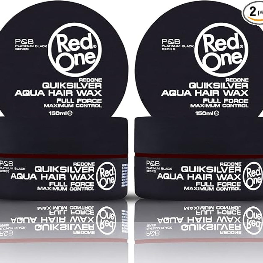 Hair Styling Aqua Hair Gel Wax QuikGray Silver 150ml