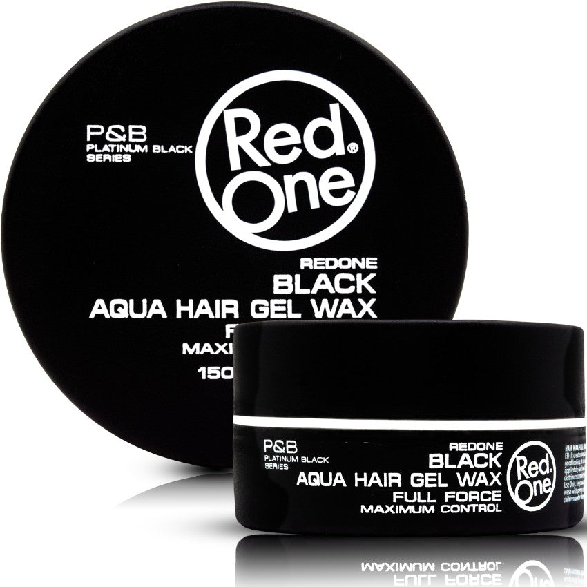 Hair Styling Aqua Hair Gel Wax Black 150ml