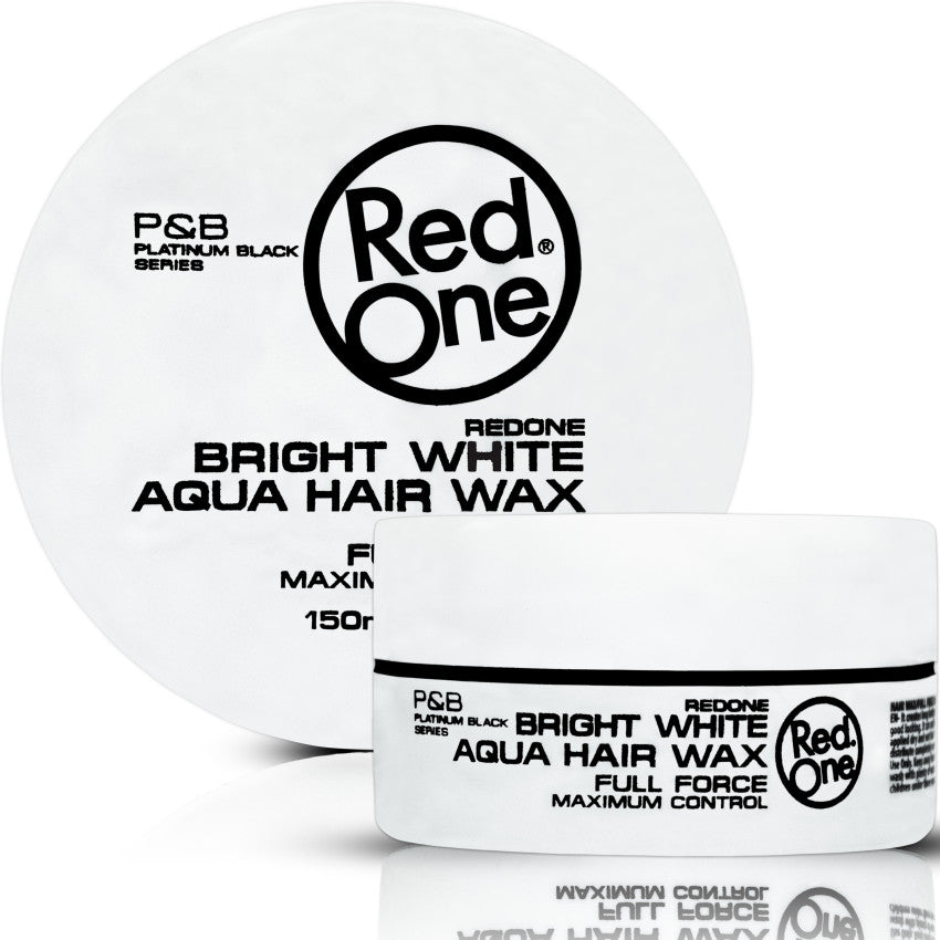 Hair Styling Aqua Hair Gel Wax Bright White 150ml