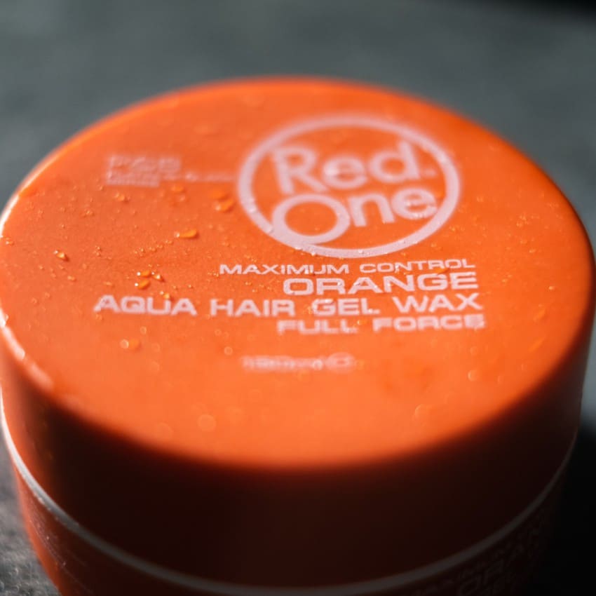 Hair Styling Aqua Hair Gel Wax Orange 150ml