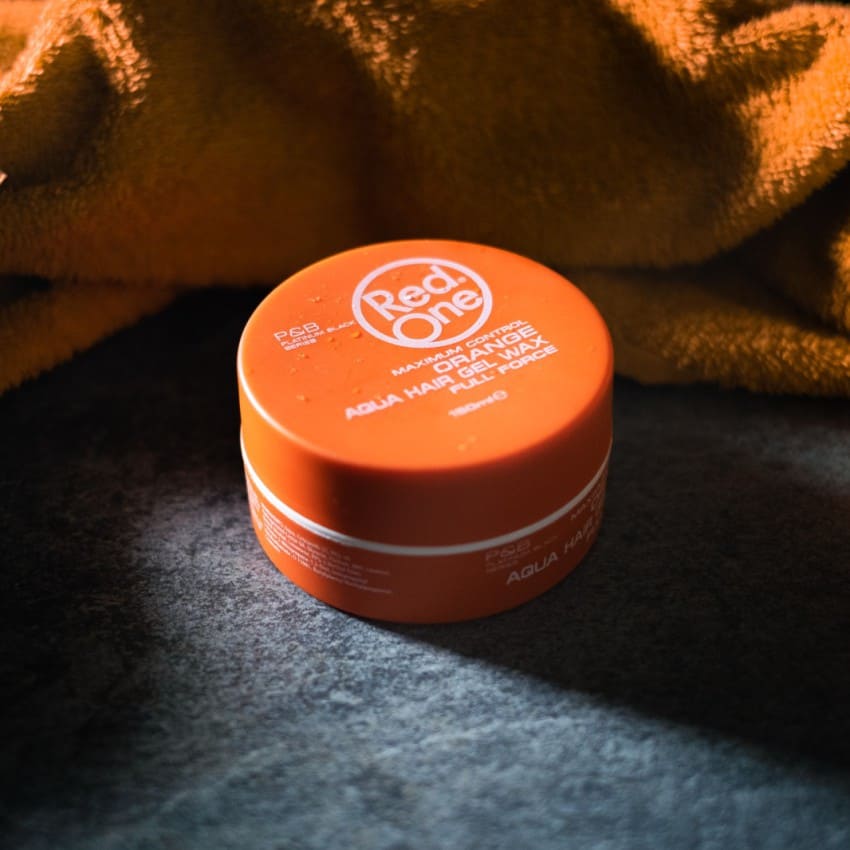 Hair Styling Aqua Hair Gel Wax Orange 150ml