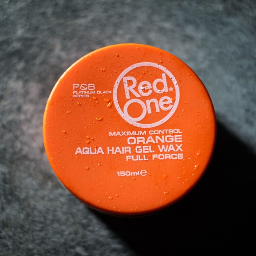 Hair Styling Aqua Hair Gel Wax Orange 150ml