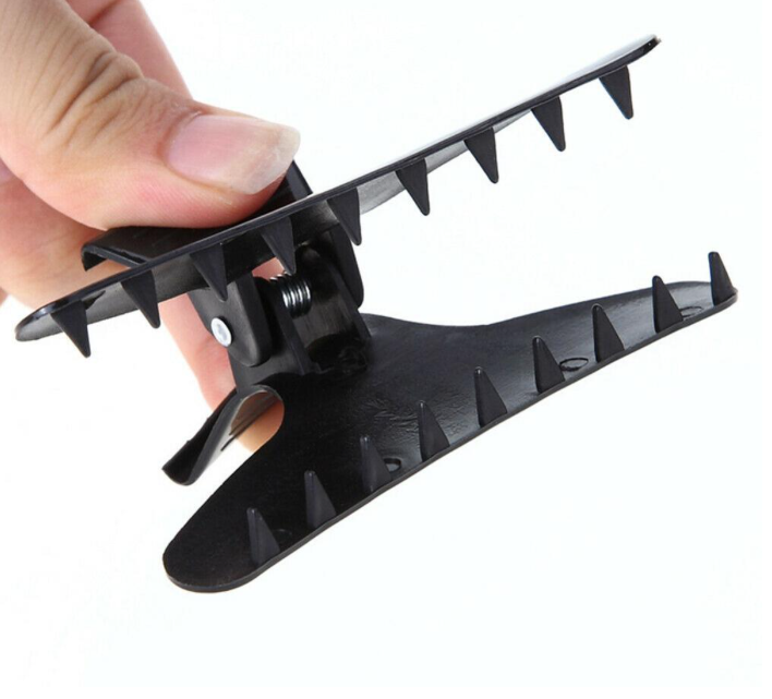 12pcs Butterfly Hair Clamp Grips