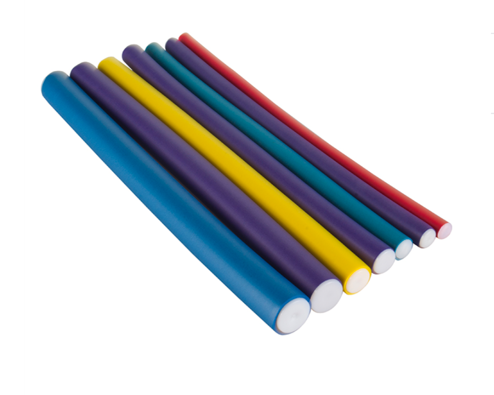 70pcs Flexible Soft Foam Curling Rods Set (7 sizes)