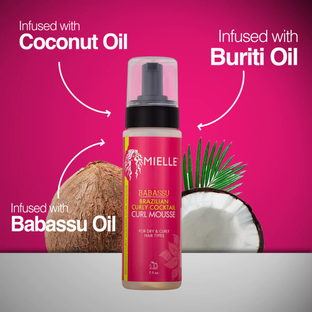 Brazilian Curly Cocktail Curl Mousse 222ml